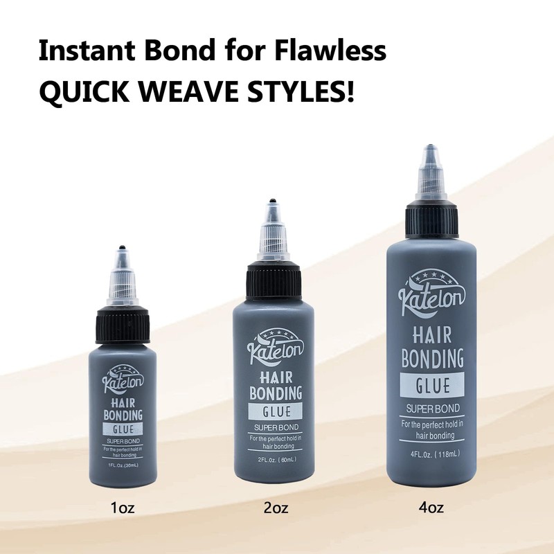 Hair Glue for Quick Weave 2oz - Professional Hair Bonding