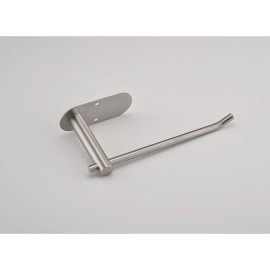 2 Pack Stainless Steel Wall-Mounted Paper Towel Holder Self-Adhesive Drilling for Kitchen & BathroomColor: as Pic Color