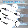 2-Piece Set Spark Plug Tester, Ignition Spark Tester, Engine Diagnostic