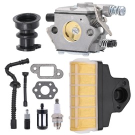 Aylux MS250 Carburetor with Air Filter Fuel Line Tune up Kit for STHIL 025 023 021 MS210 MS230 MS250 Chainsaw Replace 1123 160 1650 Walbro WT-286