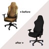 Biunnru Stretchable Gaming Chair Cover Set - Universal Fit for