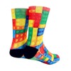 KACOLOR - Calcetines de tubo para hombre con estampado 3D,