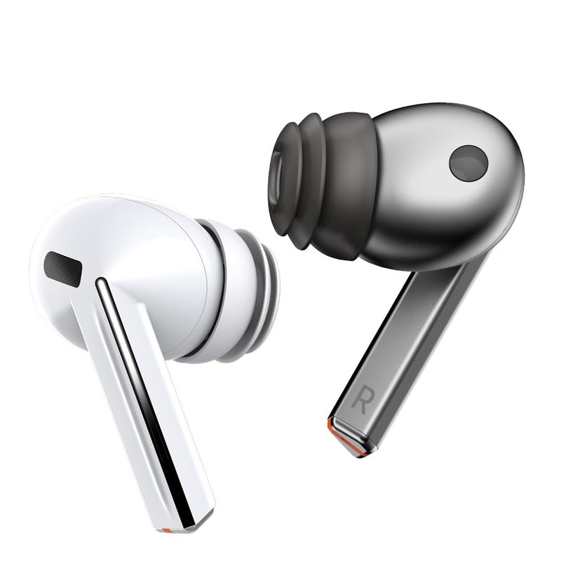 diofit Premium Multi-Flange Eartips Compatible with Galaxy Buds3 Pro (White,