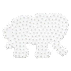 Hama 319 Midi - White Pegboard - Small Elephant