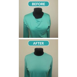 EZ Necklastic Neckline Repair Kit | Enough for Twenty T-Shirts | Easy DIY Instructions Included