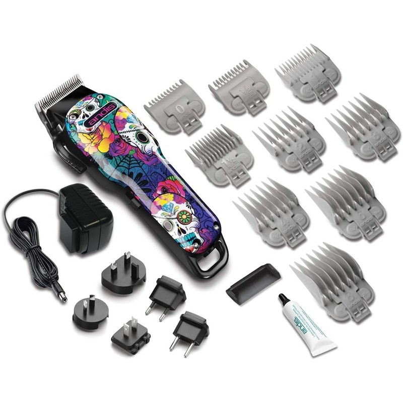 ANDIS Cordless US Pro Li Clipper - Sugar Skull Design