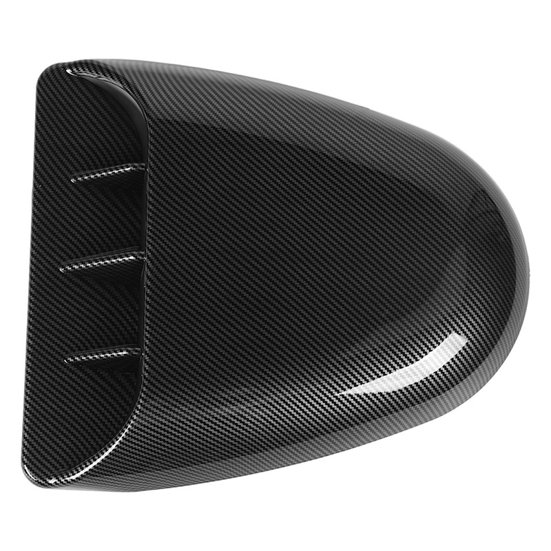 Engine Hood Vent Trim 35.5 X 32cm Carbon Fiber Style