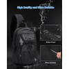 OIWAS Sling Bag for Men Women, Crossbody Bag Sling Backpack
