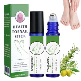 2Pcs Monsalife Nailshield Anti Fungal Stick Roll On, Nailshield Anti Fungal Stick, Natural Nail Strengthener for Damaged Nails, Repair Growth