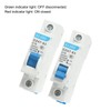 sourcing map Circuit Breaker Low Voltage AC 10A 230/400V 1-Pin