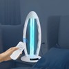 Dual Tube Ultraviolet Light Lamp Remote Control Timing Table Light