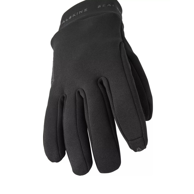 SEALSKINZ Acle Nano Fleece Water Resistant Cold Weather Gloves, Black,