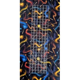 Timeless Treasures Haunted Mystic Library Magic Wands Cotton Fabric by the Yard