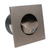 LUMINTURS 3W LED Wall Recessed Step Stair Lighting Bedside Reading