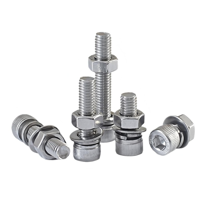 Stainless Steel Hex Socket Head Cap Bolt M5 Full Threaded