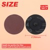 LEONTOOL 50 Pack roll Lock Quick Change Discs 2 Inches