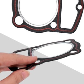 Saihisday Head Gasket Repair Kit Replacement for Honda ATC200S ATC200 ATC200X ATC200ES ATV Engine Set