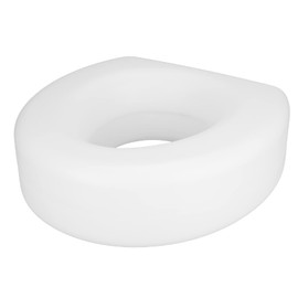 Portable Toilet Seat Booster Cushion, Raised Donut, for Elongated and Standard, Bathroom Safety, Portable, Padded, Booster, Easy to Clean, Padded Pad