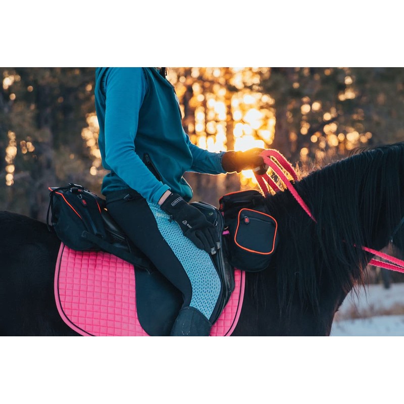 TrailMax English & Endurance Horse Saddle Bag; Horse Cantle Bag