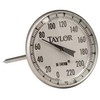 Taylor 61054J Serie comercial Termómetro de carne bimetálico analógico de lectura instantánea