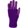 styleBREAKER 09010022 Women's Touchscreen Fabric Gloves with Removable Knitted Cuffs,