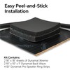Dynamat PRO Speaker Kit for Sound Deadening – Includes Dynamat