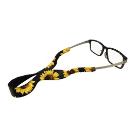 GLENLCWE Retro Sunflower Print Eyewear Strap Sunglasses Retainer with Neck Band Cord for Outdoor Adventures,Adults and Kids