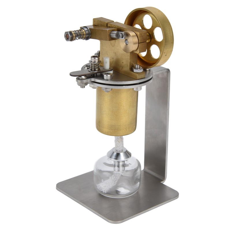 Mini Steam Engine Desktop Mechanical Stirling Engine Model for Physical