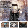 Vislivin Full-Hand Womens Touch screen Gloves Genuine Leather Gloves Warm