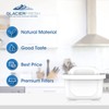 GLACIER FRESH Water Filter Cartridges, Compatible with Brita Maxtra &