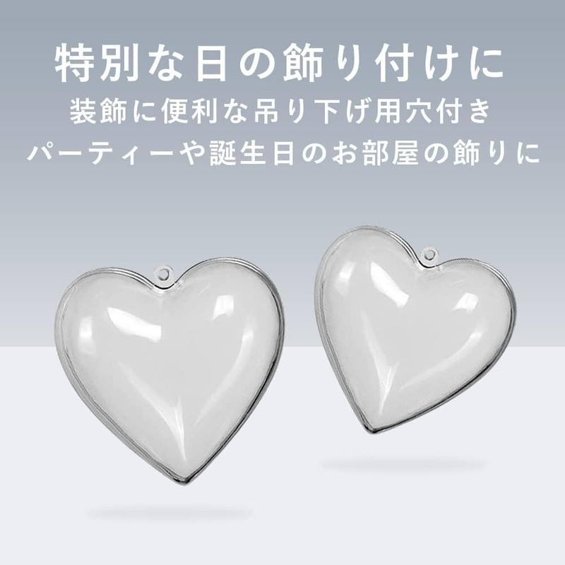 TKY Plastic Balls, Plastic Spheres, Ornaments, Balls, Decoration, Clear, Hollow,