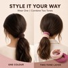 8 Pcs Hair Scrunchies for Women - Seamless Polyester Scrunchies