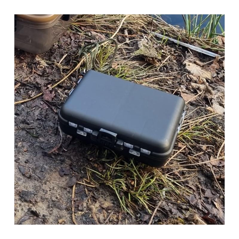 FISHIN ADDICT Compact Terminal Tackle Fishing Storage Box Waterproof Tackle