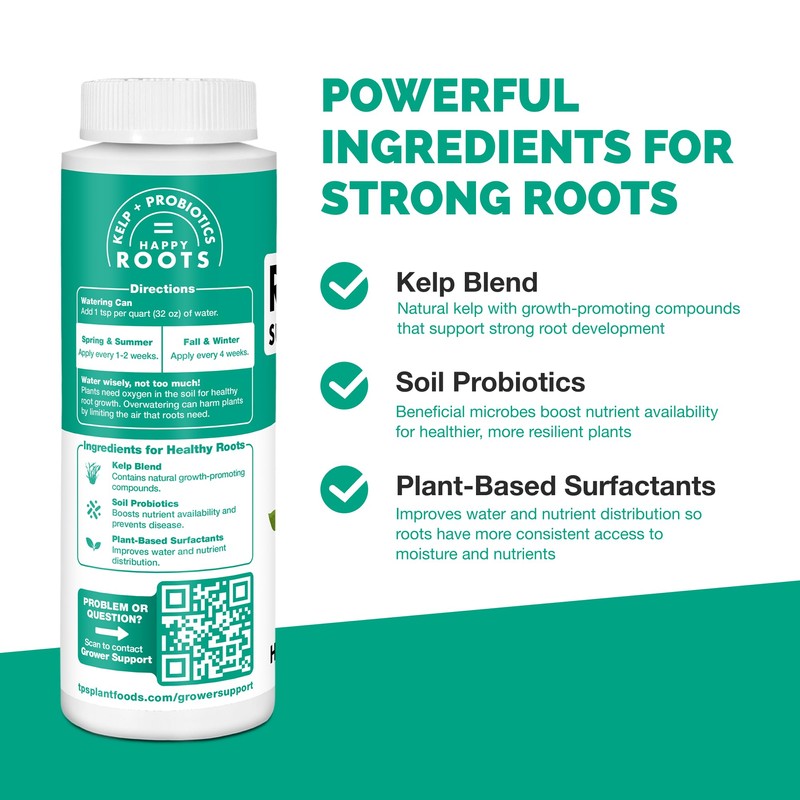 Root Stimulator for Houseplants – Liquid Root Supplement with Kelp