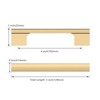 Asidrama 4497 10 Pack 4 Inch(102mm) Champagne Bronze Cabinet pulls
