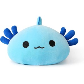 shownicer Plush Toy Axolotl Stuffed Toy Kawaii Salamander Plush, Axolotl Cuddly Toy Plush Cushion Toy, Throw Cushion, Cat Plush Cushion, Cuddly Toy Gift Filled for Children Girls Boys