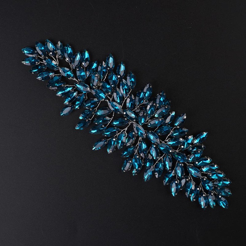 JWICOS Diadema de cristal para novia, accesorio para el cabello
