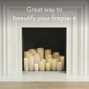 Softflame Flameless LED Candles with Remote Control, 3"x 7.1"Flickering 3D