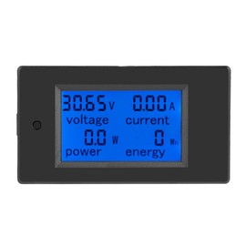 PEACEFAIR PZEM-031 Digital Voltmeter DC 6.5-100V 20A/2000W LCD Ammeter Digital Meter for Electrical Energy Voltage Current