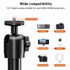 PUTORSEN Universal Projector Stand – Height Adjustable & 360° Rotatable