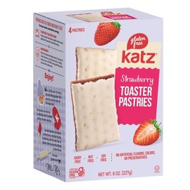 KATZ GLUTEN FREE Toaster Pastries - Strawberry - Size: Box