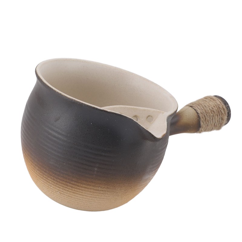 Chinese Ceramic Tea Pot Portable Versatile Large Capacity Side Handle