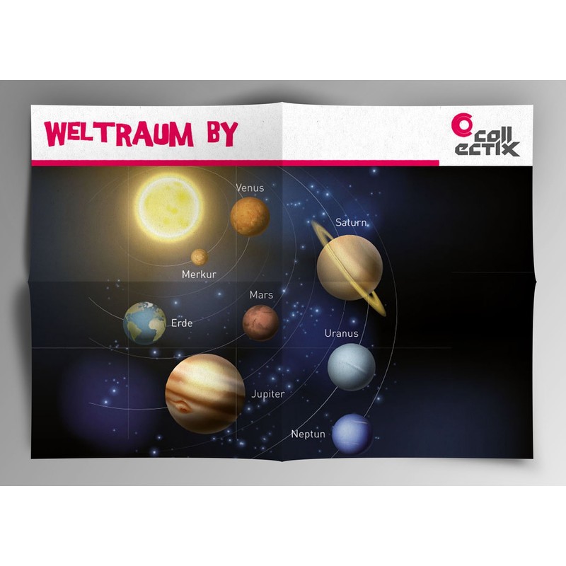 Ravensburger tiptoi® Book Expedition Wissen: Space + Child Planet Poster