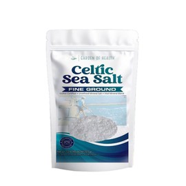 Garden of Health Celtic Sea Salt, Fine Ground, 8 oz Pack of 1