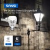 Sansi 2x LED Light Bulbs Light Sensor Dusk to Dawn