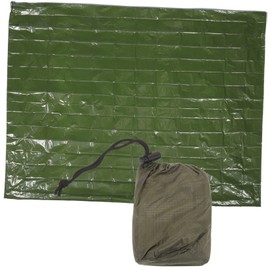 Kisangel 5 Sets Insulation Emergency Blanket Camping Thermal Windproof Reusable Compact for Outdoor