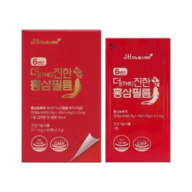 Thicker Red Ginseng Film 211mg 20 Sheets Health Functional Food / 더 진한 홍삼 필름 211mg 20매 건강기능식품