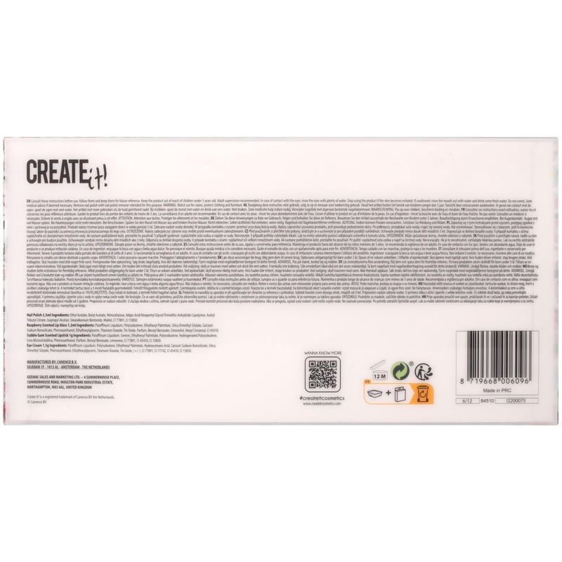 Create It! - 84510 - Make-Up Set for Girls -