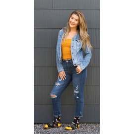 Calcetines con diseño de chanclas y dedos grandes, en V, 3 pares de calcetines coloridos de mezcla de algodón cálidos, Llama, Shoe Size: W 8.5-11, M 7-10