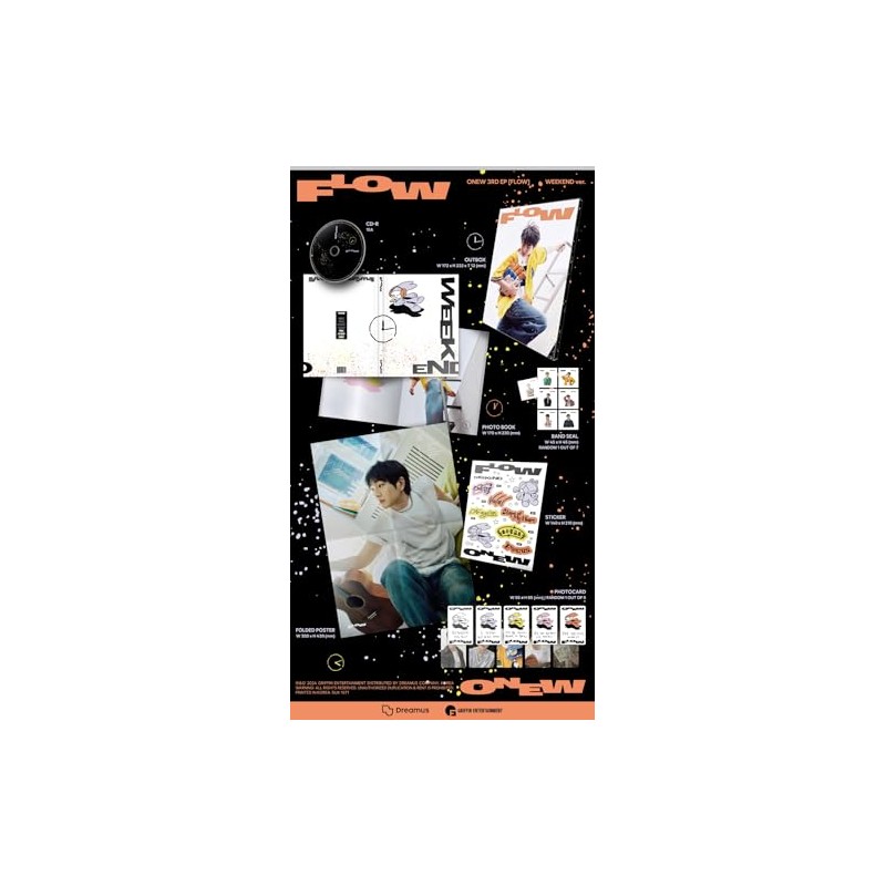 ONEW - FLOW 3rd Mini Album (Weekend ver.)